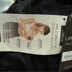 Larken Black Nursing Tank